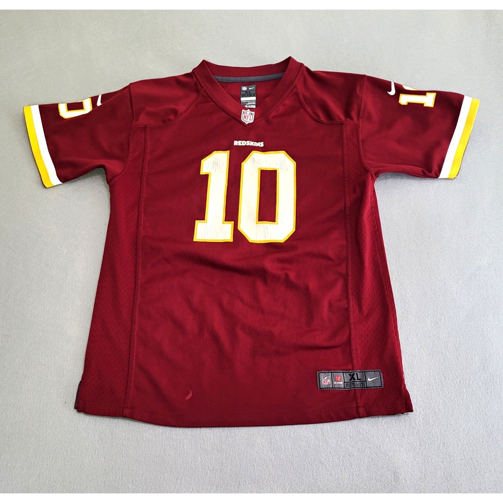 Nike Washington Redskins Robert Griffin III #10 NFL Football Jersey Youth XL Red